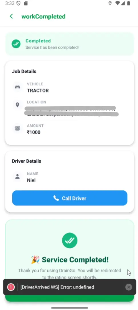 Driver Screen 6